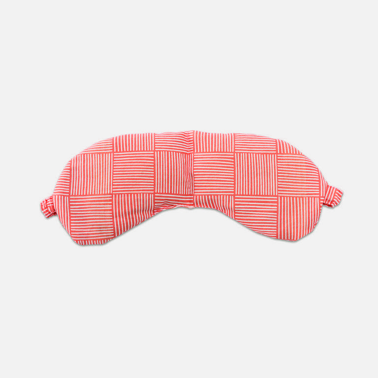 舒缓眼罩-自然系列-条纹橘